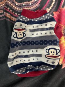Cute Monkey Dog Outfit Size 10