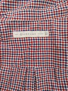 GIORDANO Slim Fit Checked Cotton Shirt