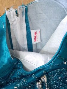 Stunning Teal kids frock