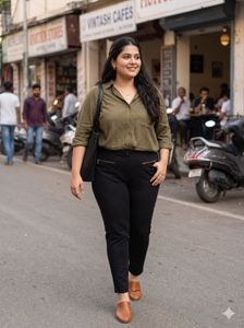 alto moda plus size black pant