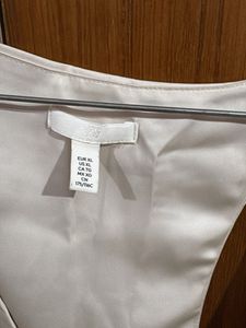 White Racerback Tank Top