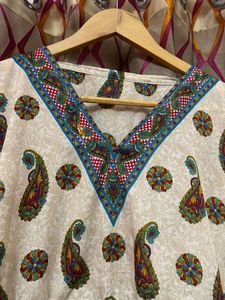 Bohemian Paisley Print Kaftan