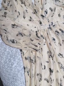 Elegant Floral Print Midi Dress