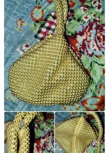 Aunn Bags Black &amp; White Satchel