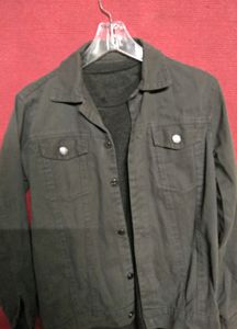 Grey Denim Jacket