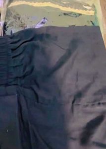 Elegant Black Embellished hand work suit