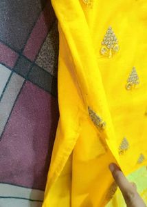 Beautiful Yellow Kurta Pent Set