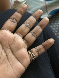 Sparkling Chain Link Ring