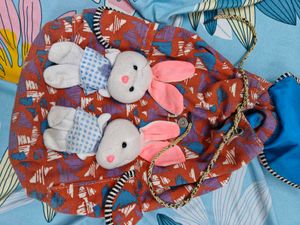 Cute Cartoon Bunny Crossbody Bag