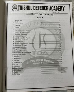 TDA Publications Formulae Book For Maths
