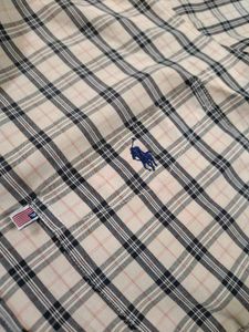 Ralph Lauren Plaid Short Sleeve Button-Up Shirt