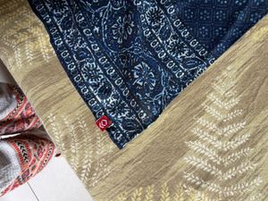 BIBA Women Art Silk Kaftan Kurta with Pants