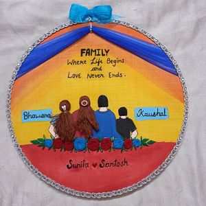 Family Hoop Embroidery