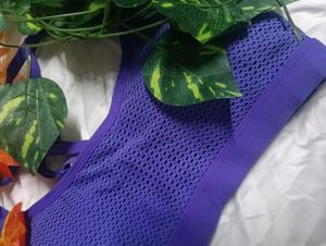146.Purple Sports Bra