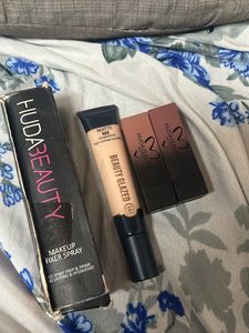 Foundation, Fixer Nd Lipsticks
