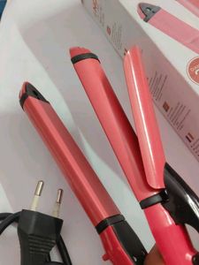 Nove 2 in 1 Hair Straightener and Curler😍