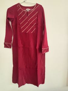 Fabindia Kurta with Indian Motifs