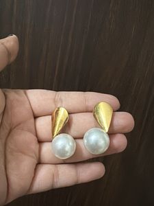 set of 3  Charming Pearl Drop Earrings