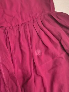 Maroon Kurta set with Sharara