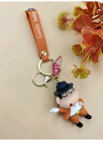 Orange Shin-chan Sunny Boy Keychain