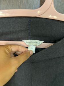 Dark Grey Wide Leg Pants