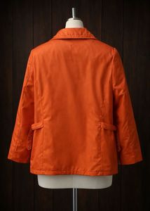 Vibrant Orange Lightweight Jacket
