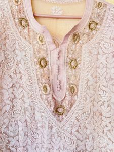 Elegant Chikankari Kurta