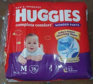 Huggies Wonder Pants Diapers M (76 Pcs)
