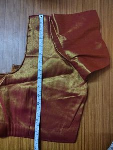 Shimmering Silk Blend Blouse