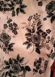 Floral Print Jeans