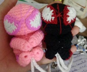 Handmade  Crochet Spider-Man  Characters