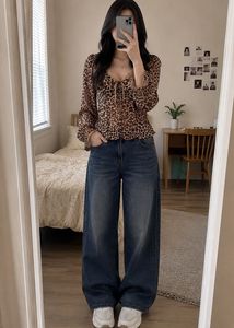 animal print top