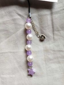 Cute Pearl &amp; Star Beaded Charm★