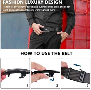 Brand New Jaguar Black Synthetic Belt