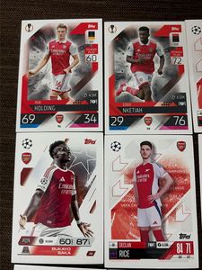 🛑Topps Arsenal Football Cards Lot