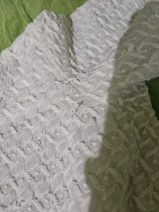 White Kurta Set