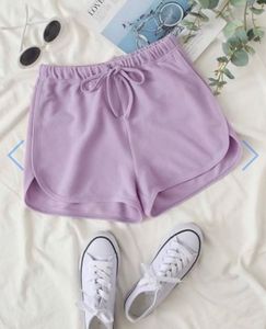 Lilac Lounge Shorts - Comfy & Cute!