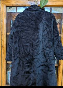 Chic Black Overcoat
