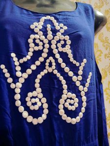 Elegant Royal Blue Maxi Dress