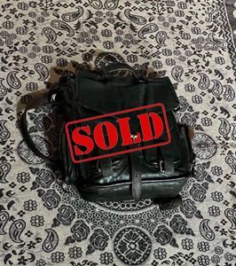 Vintage Original Leather Backpack.