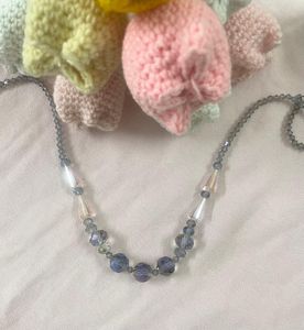 Sparkling Blue Mermaid Necklace