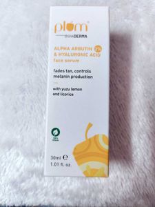 Plum 2% Alpha Arbutin &amp; Hyaluronic Acid Face Serum