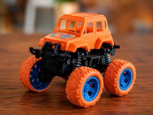 Orange Monster Truck Toy