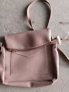 Chic Mauve Crossbody Bag 2