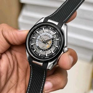OMEGA Premium Silicon Band With Silver Lock