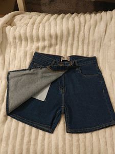 Stylish Denim Wrap Skirt