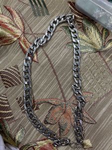 Chunky Silver Chain Necklace