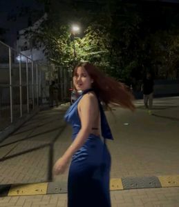 it is a Blue dress perfect for ur date dinner and