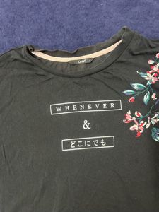 Black Graphic T-Shirt