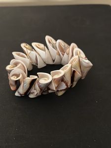 Unique Seashell Coil Bracelet